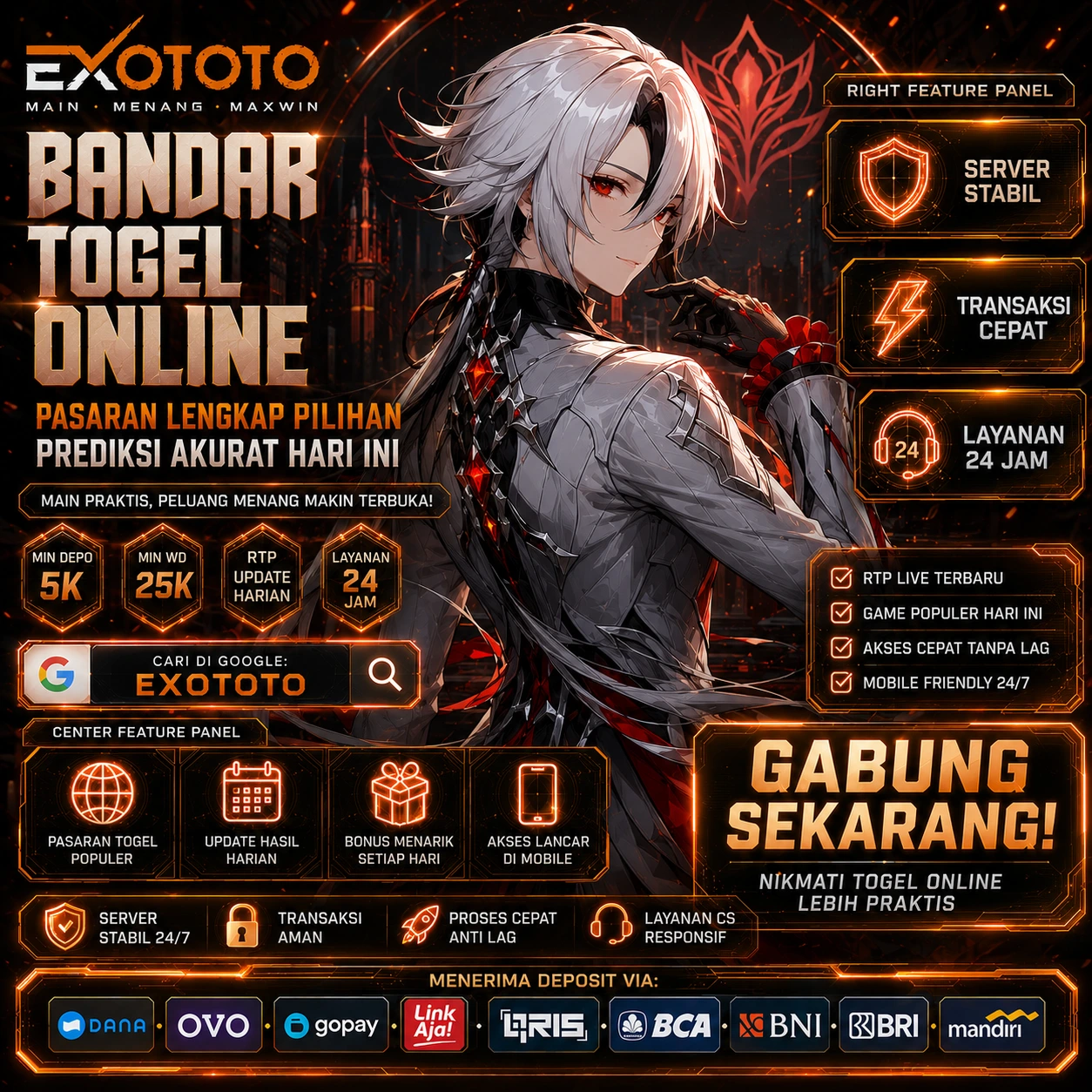 EXOTOTO : Referensi Alur Bandar Togel Online Keluaran Tercepat